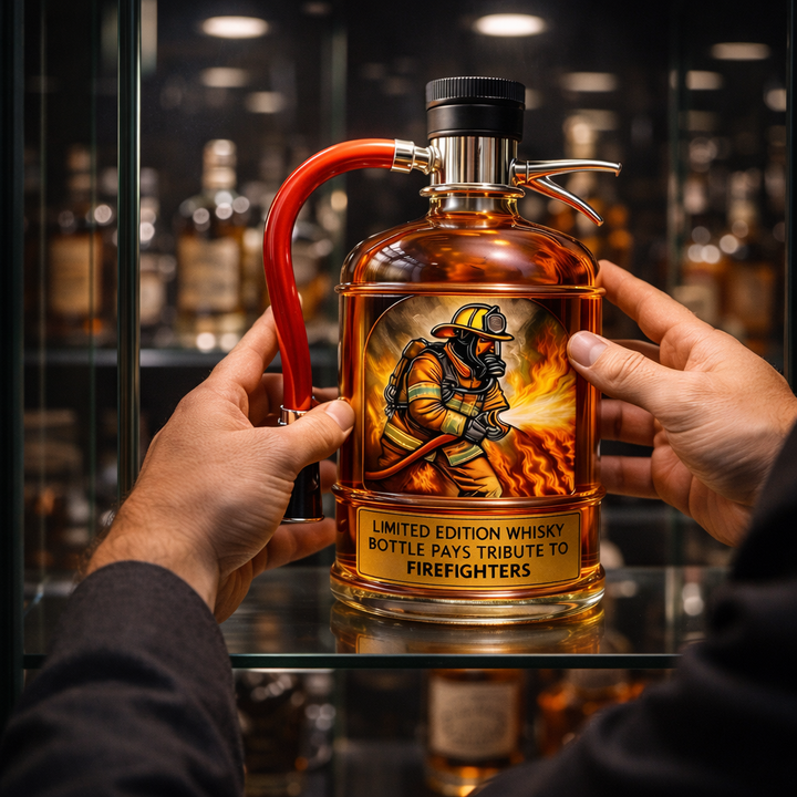 Whiskyflasker - Brandslukker Edition