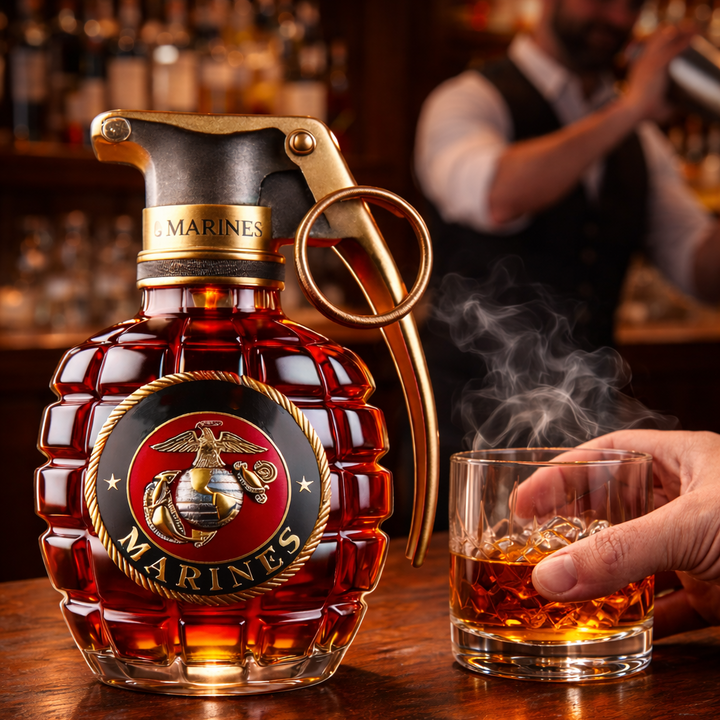 Whiskyflaske - Granatudgave