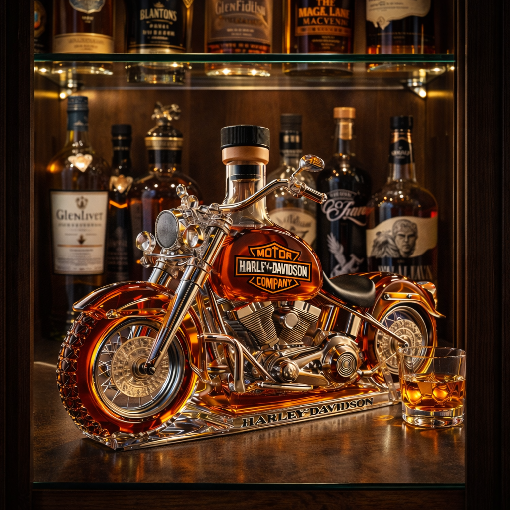 Whiskyflaske - Harley-Davidson Udgave