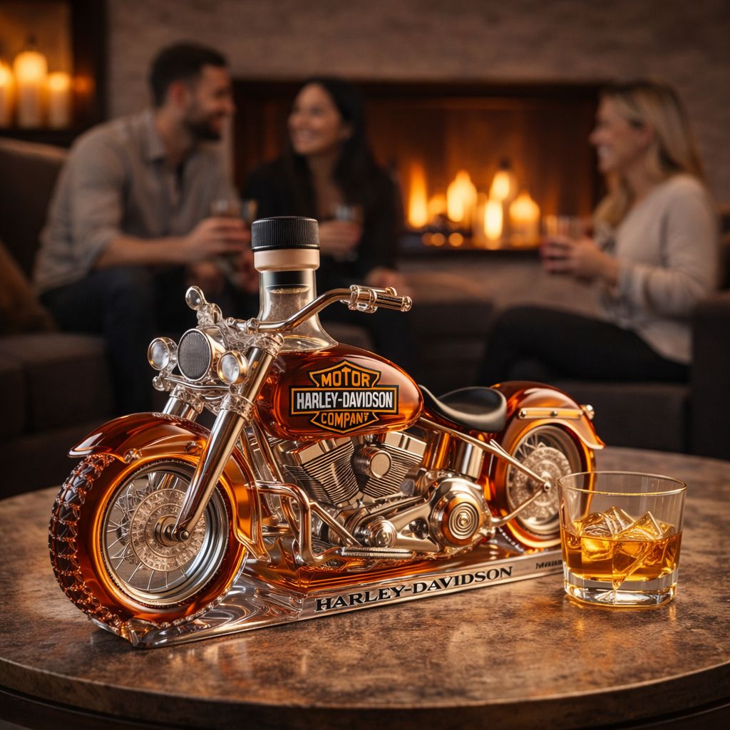 Whiskyflaske - Harley-Davidson Udgave