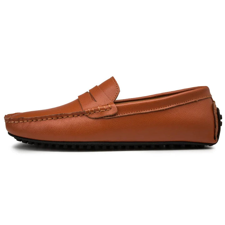 Afslappede Læder Sommer Loafers
