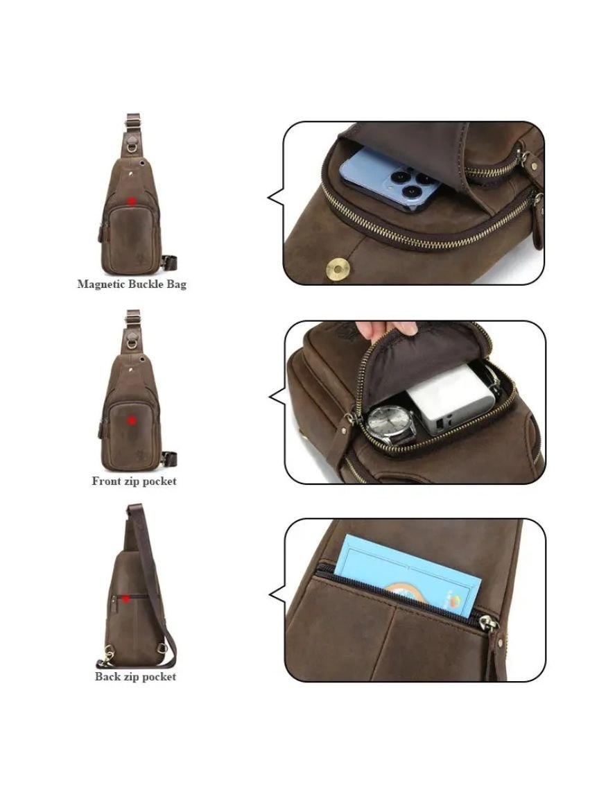 Anders™ | Essentiel Skuldertaske i Læder