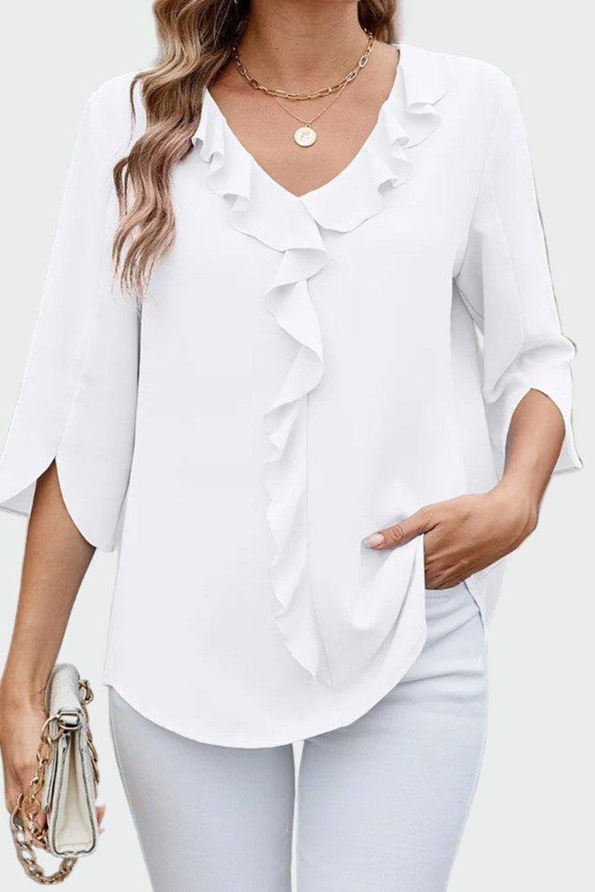 Andrea | Sort Bluse
