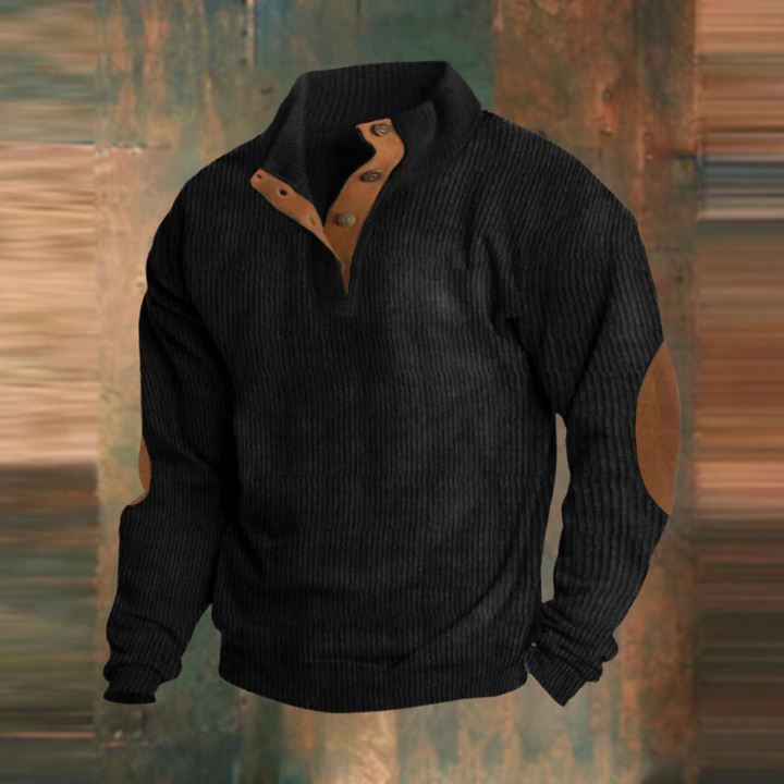 Aubin™ | Stilfuld ribstrikket sweatshirt