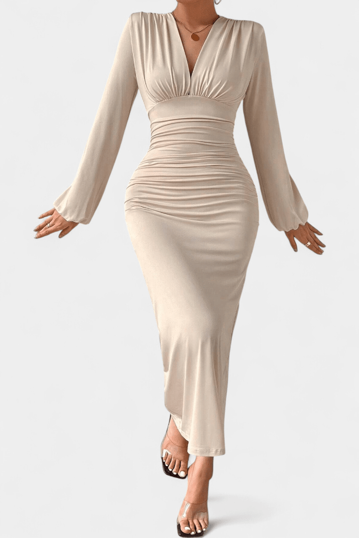 Augusta | V-hals kjole