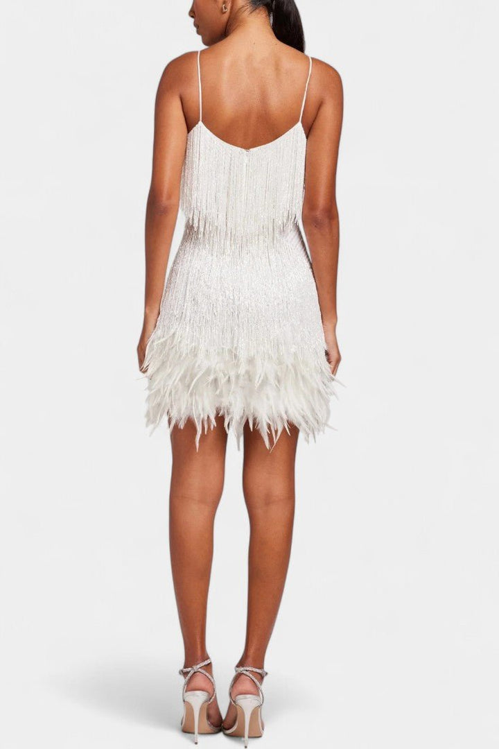 Bodil | Mini Fjerkjole