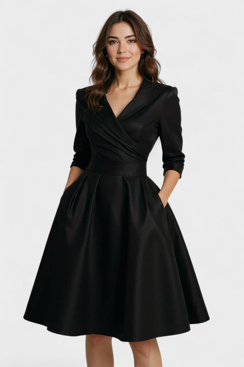 Ceryn | Satin Midi Kjole