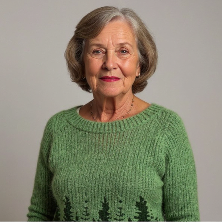 Diana | Vintage Islandstrikpullover