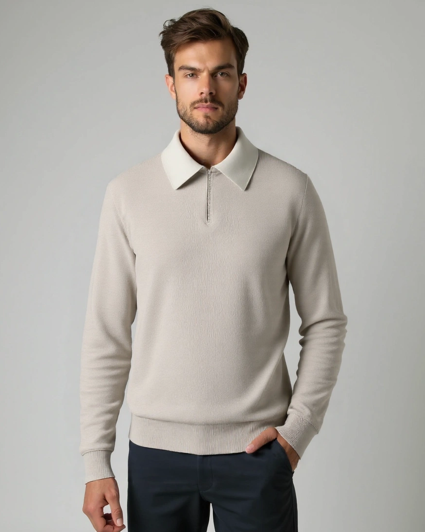 Elias™ | Rullekrave Pullover