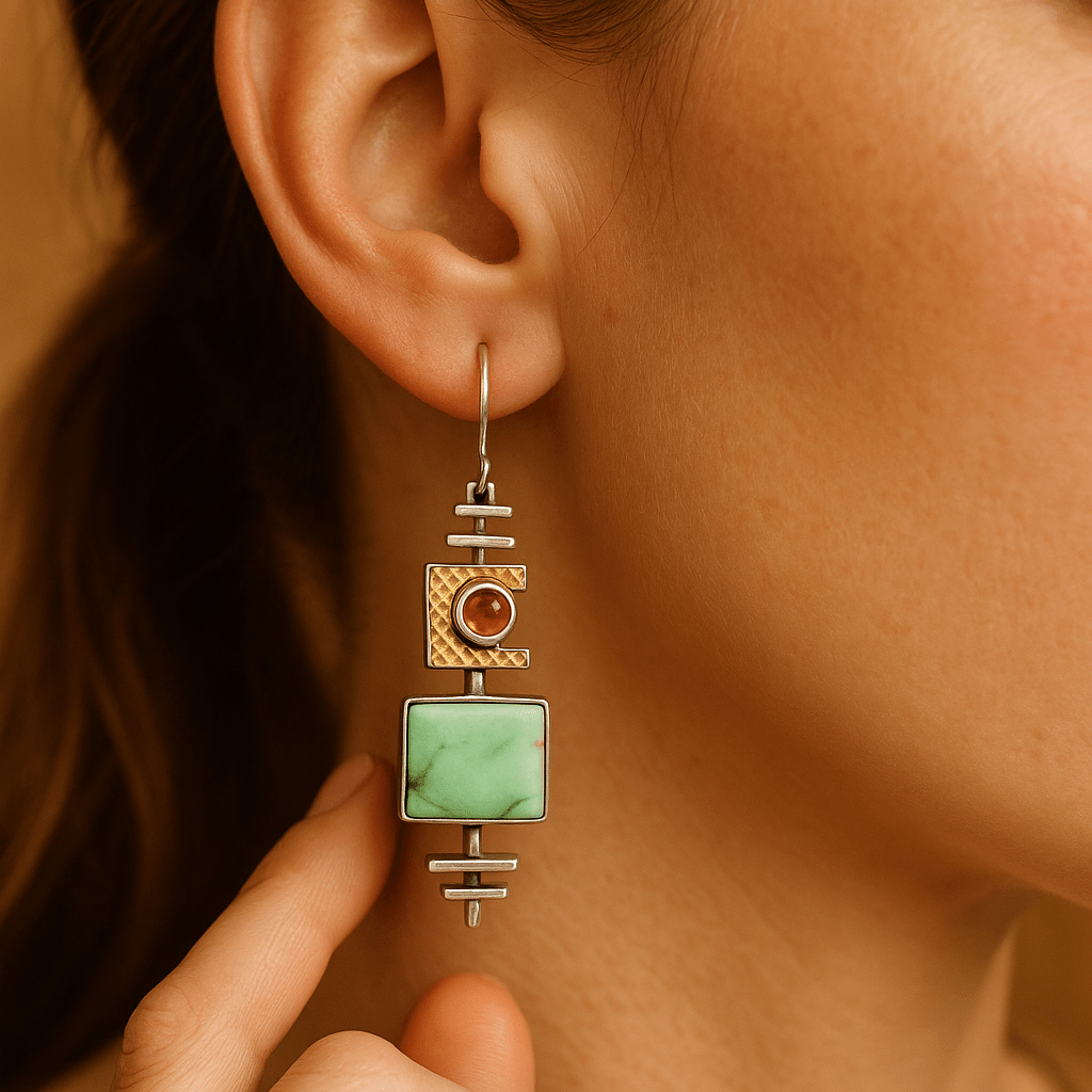 Emilie | Etnisk Dråbeøreringe