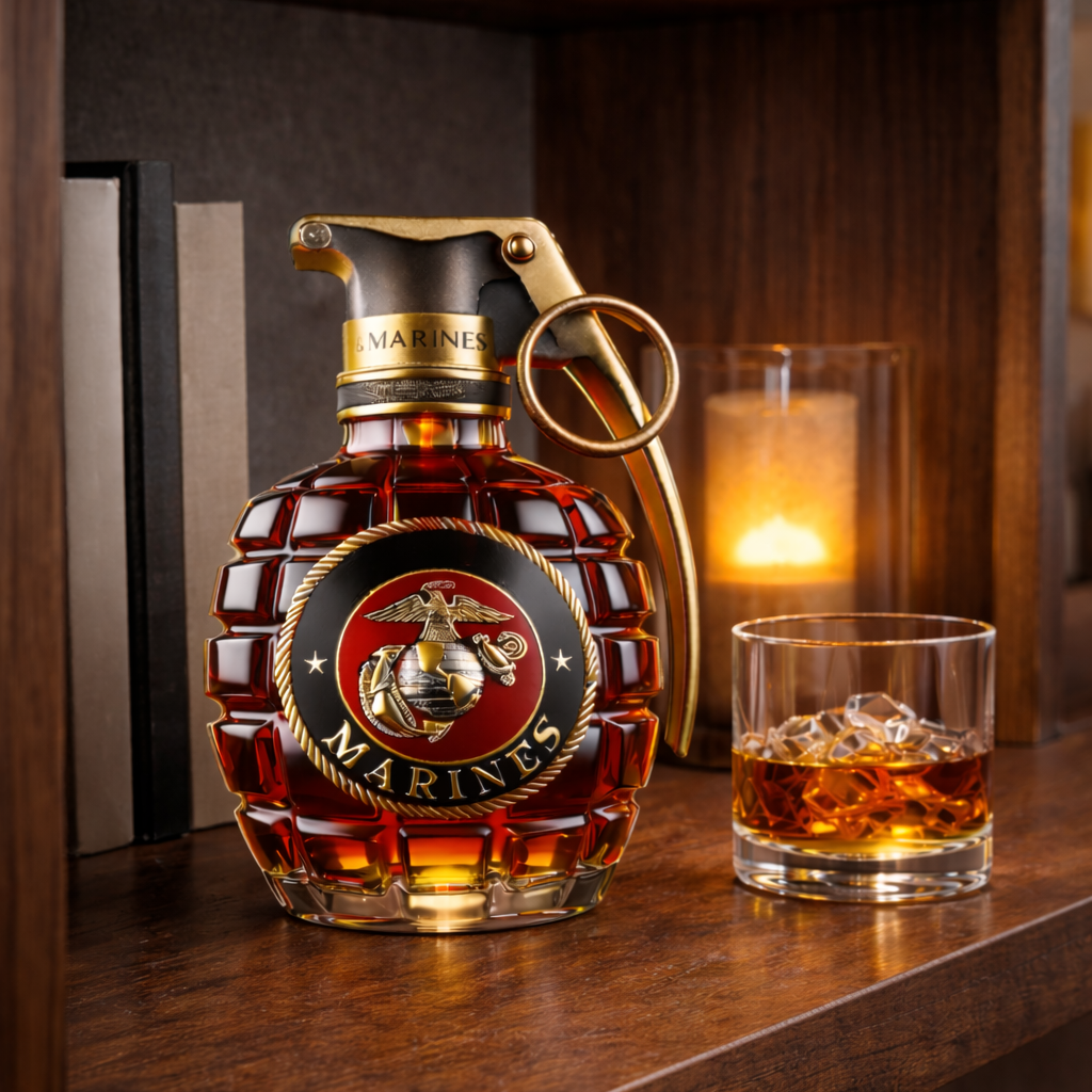 Whiskyflaske - Granatudgave