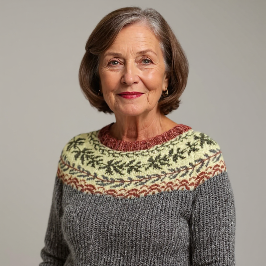 Frances | Vintage Islandstrikpullover