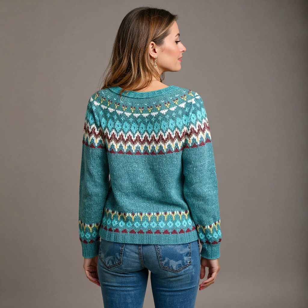 Gloria | Vintage Islandstrikpullover