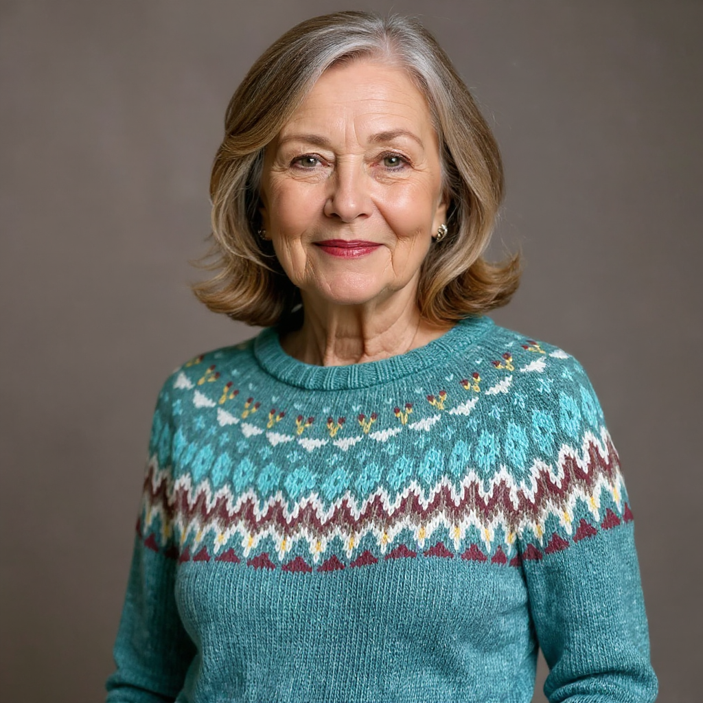 Gloria | Vintage Islandstrikpullover