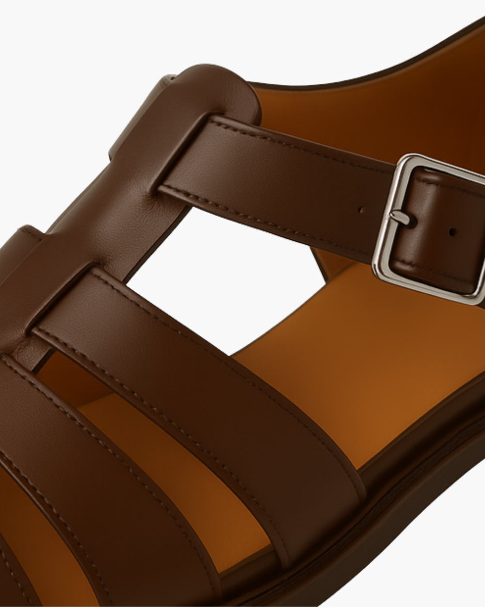 Grazio™ | Lukket Sandal med Rem