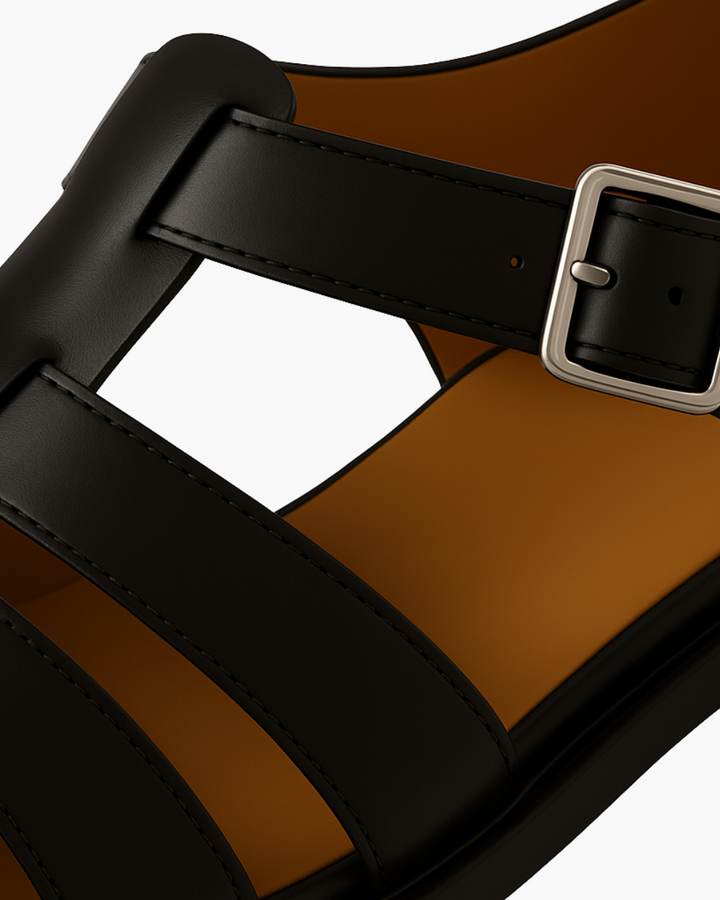 Grazio™ | Lukket Sandal med Rem