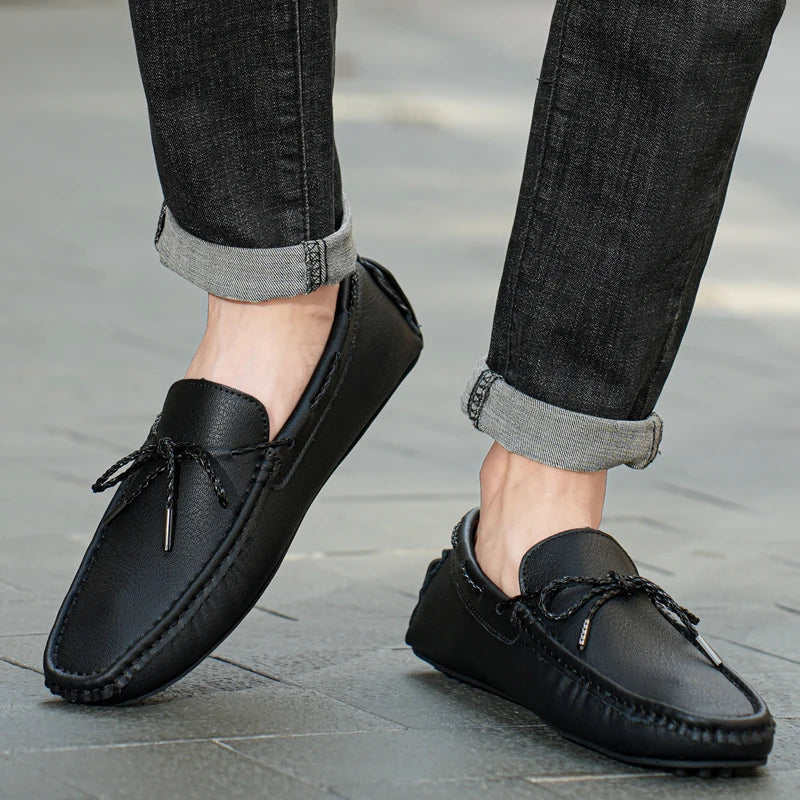 Håndlavede Suede Loafers