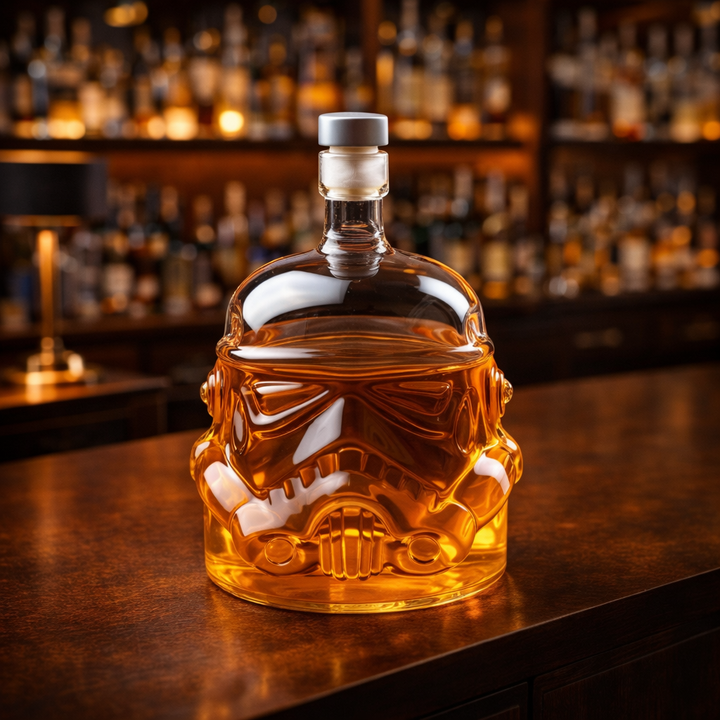 Whiskyflaske - Udgave: sæt med flasker og glas