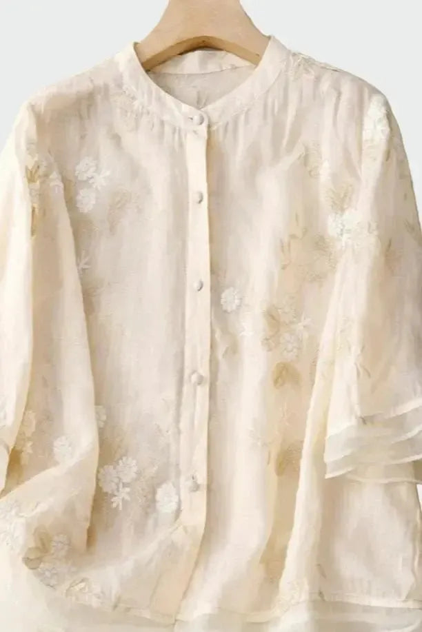 Ida | Lyserød Bluse