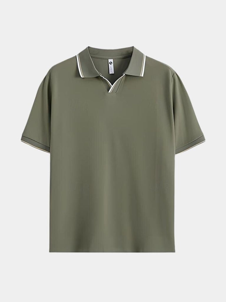 Jesper™ | Noir V-hals Polo