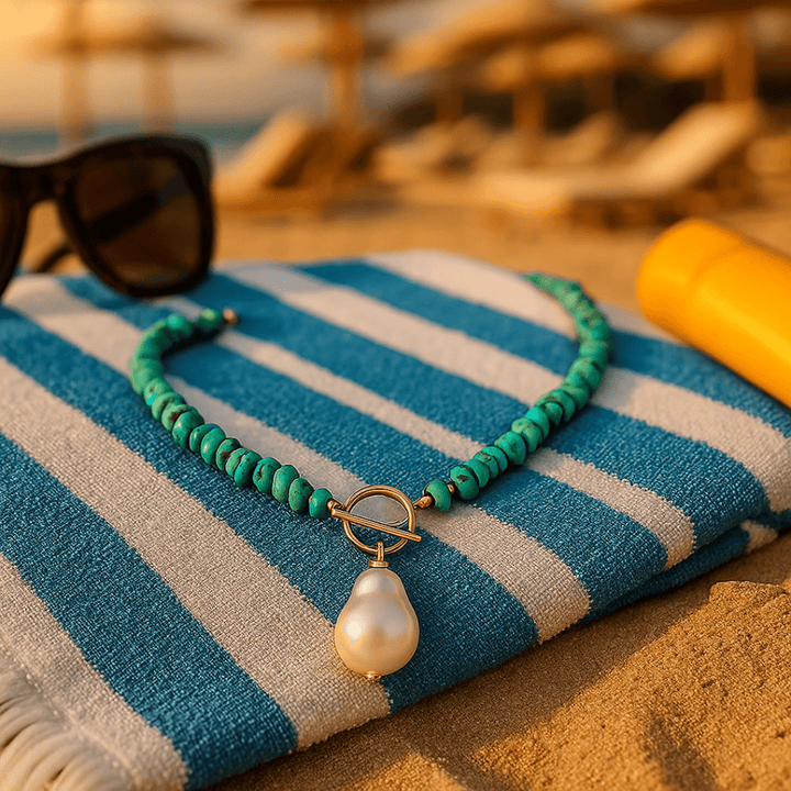 Karen | Søperle halskæde