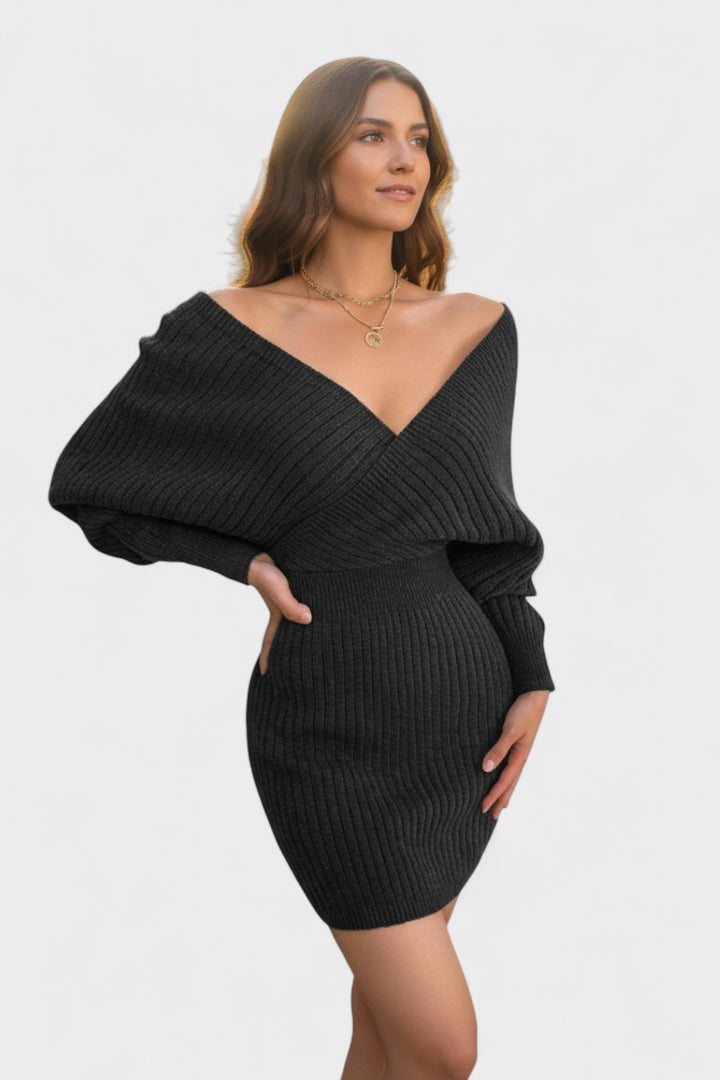 Klara™ | Elegant Omslagskjole med V-hals