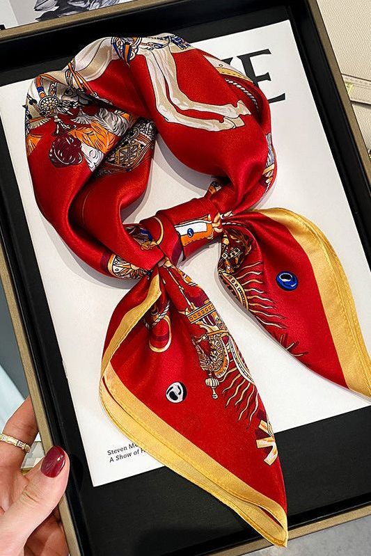 Lærke | Silke halstørklæde