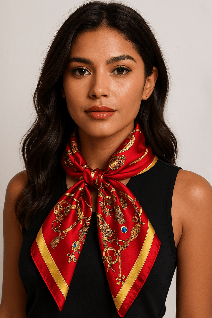 Lærke | Silke halstørklæde