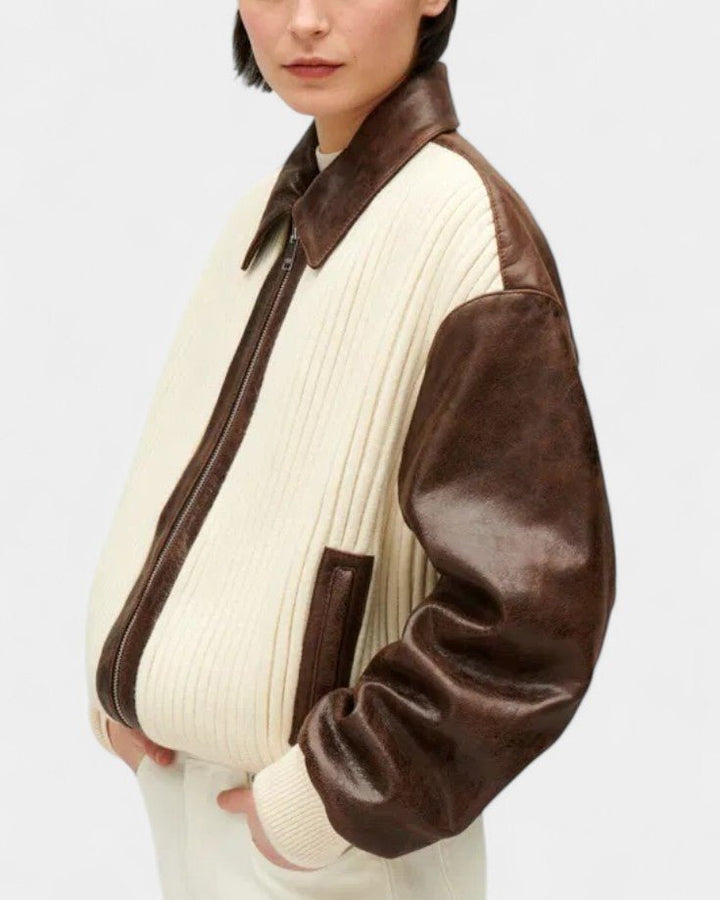 Malene | Farveblok skjorte