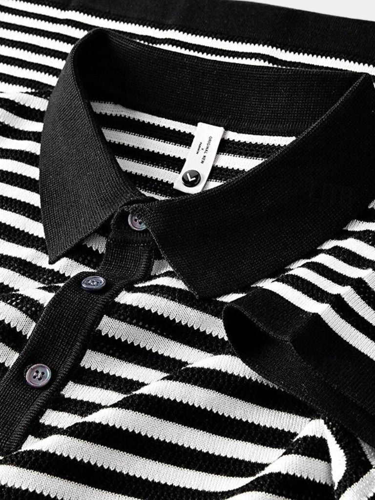Malthe™ | Klassisk Stribet Polo