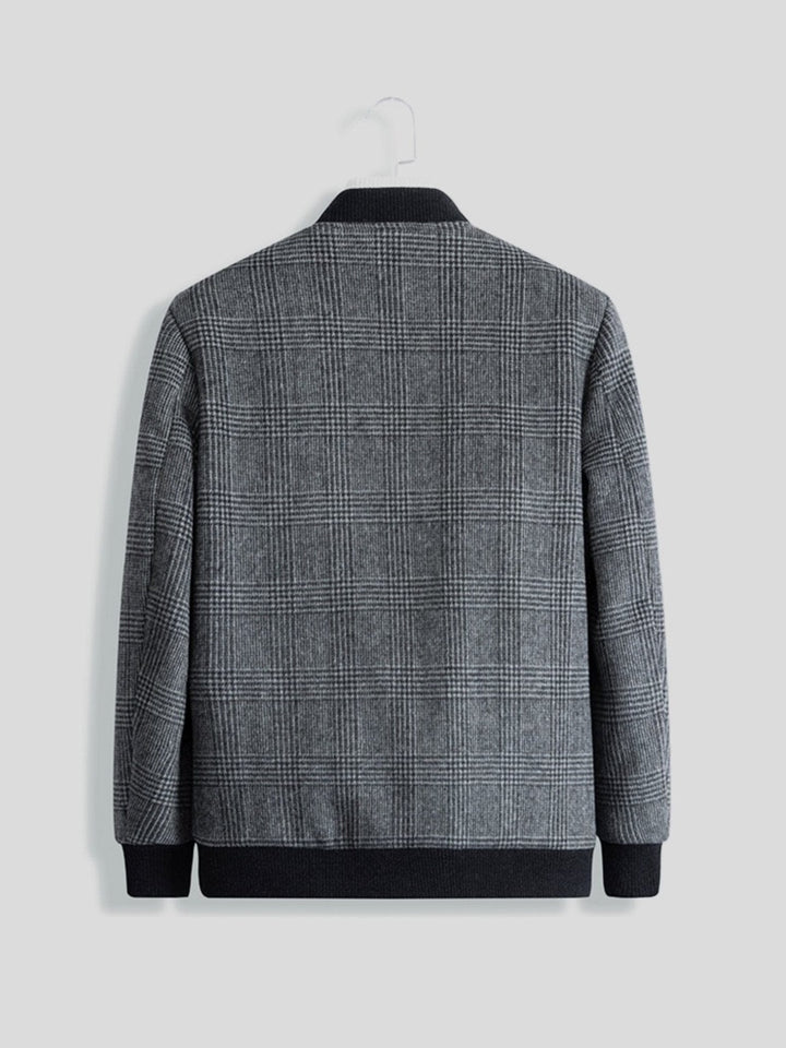 Malthe™ | Stilfuld læderjakke