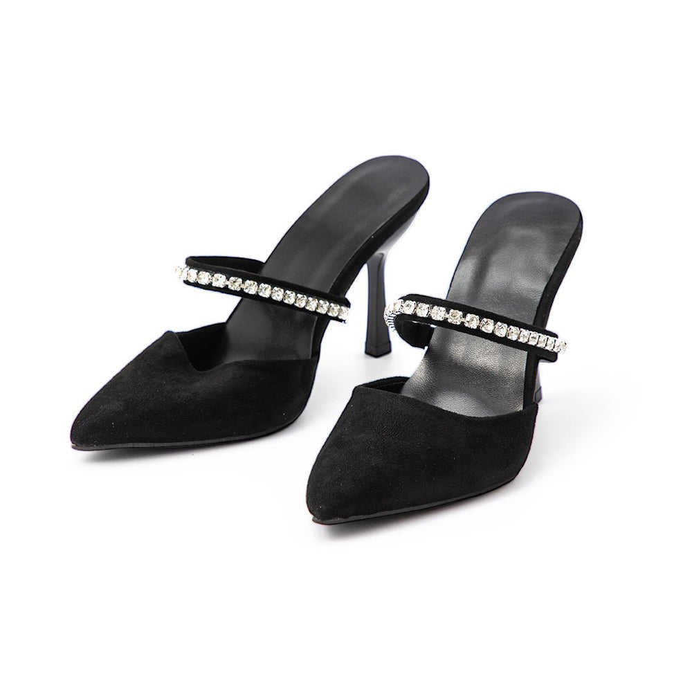 Mette | Strass højhæle