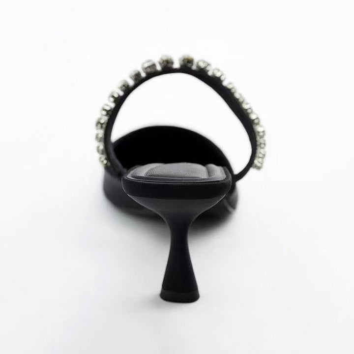 Mette | Strass højhæle