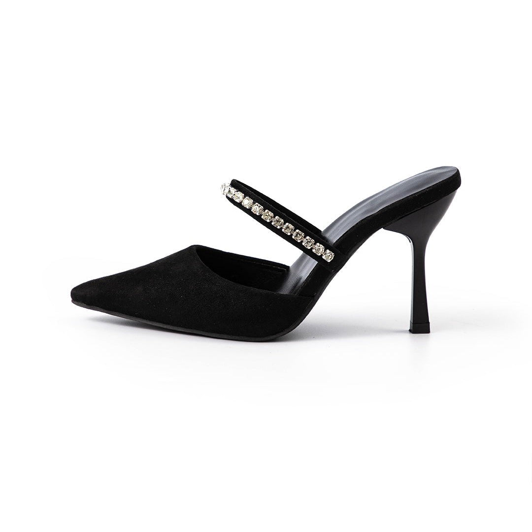 Mette | Strass højhæle