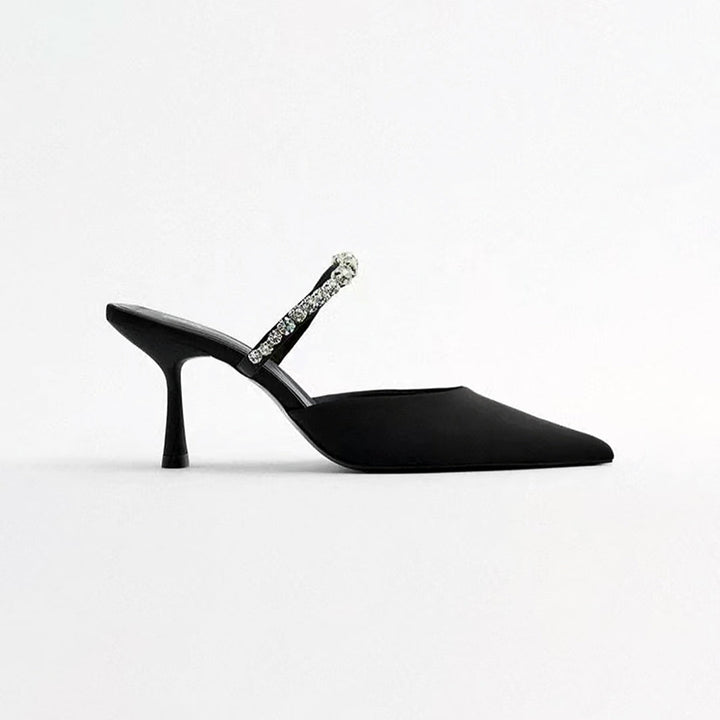 Mette | Strass højhæle