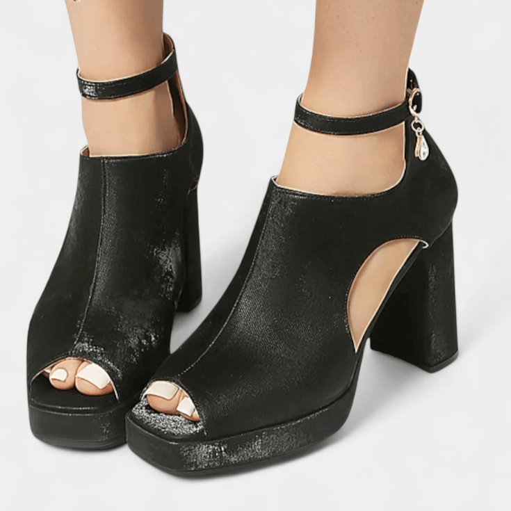 Nanna | Flerfarvede højhæle