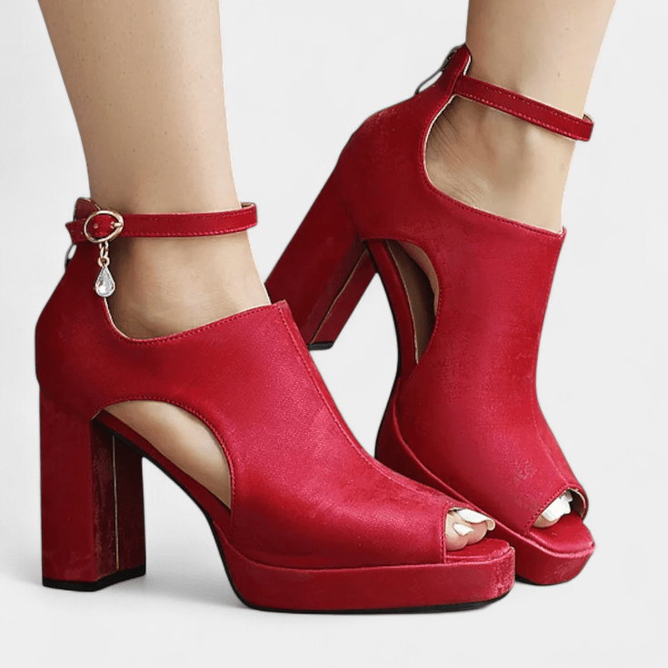 Nanna | Flerfarvede højhæle