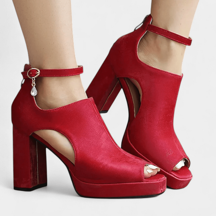 Nanna | Flerfarvede højhæle