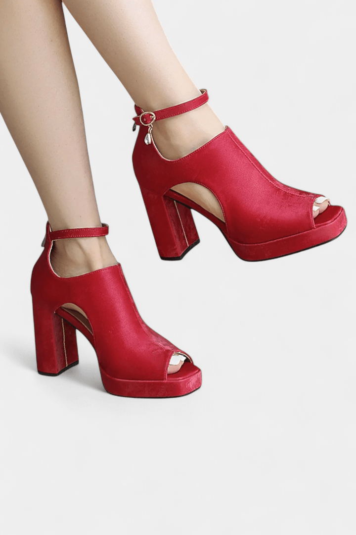 Nanna | Flerfarvede højhæle