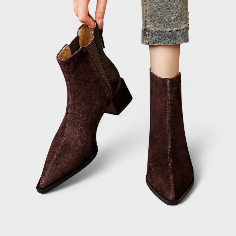 Nela™ | Luksuriøse ankelstøvler