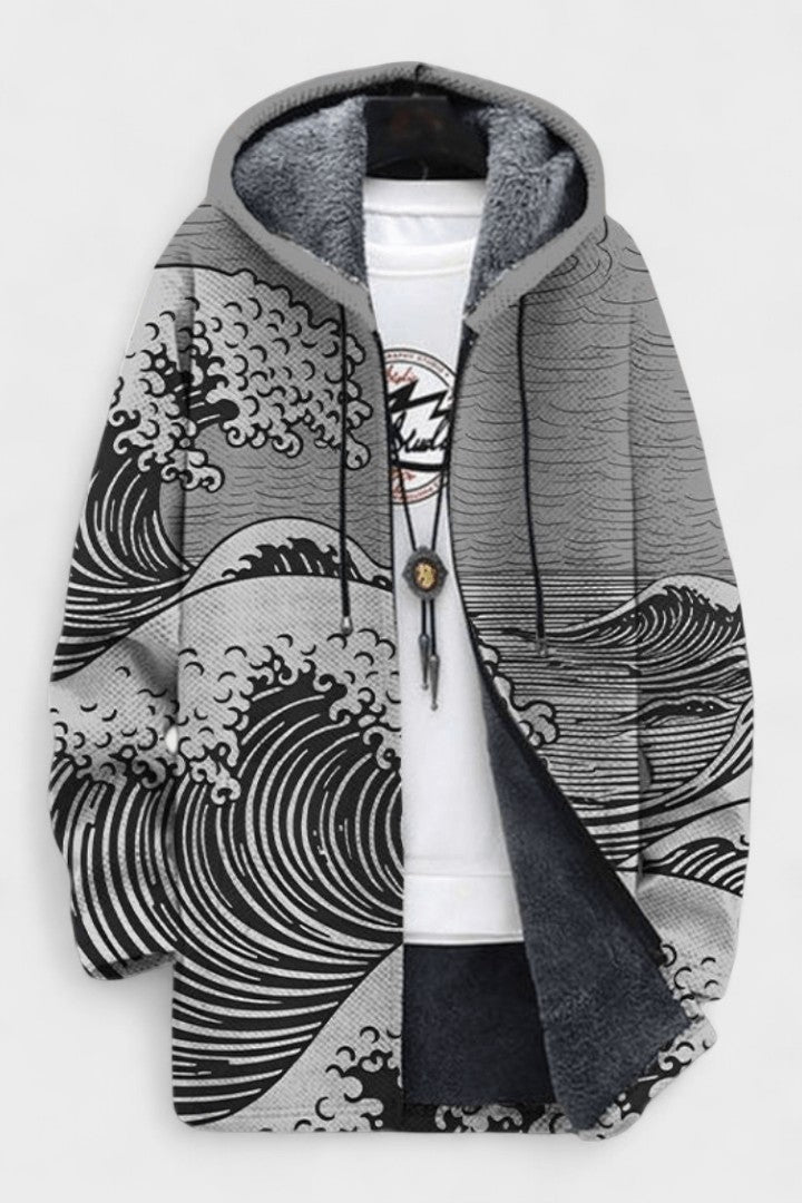 Nikola™ | Kunstnerisk luksus cardigan