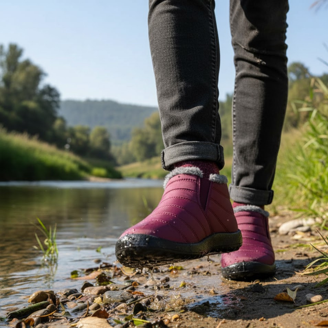 Nordstep™ | ergonomiske & skridsikre komfort-vinterstøvler