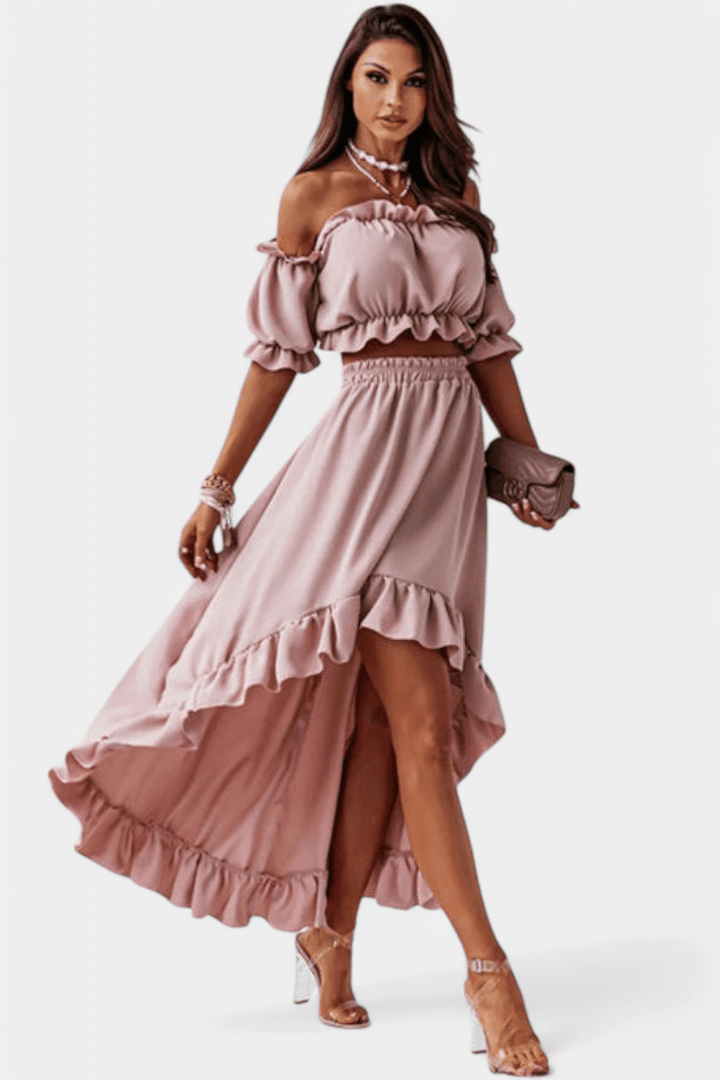 Olivia | Off-shoulder sæt