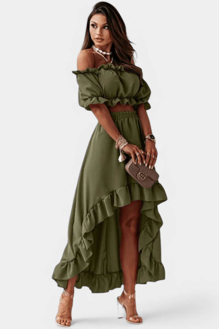 Olivia | Off-shoulder sæt