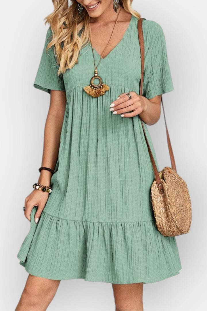 Rikke | V-hals kjole