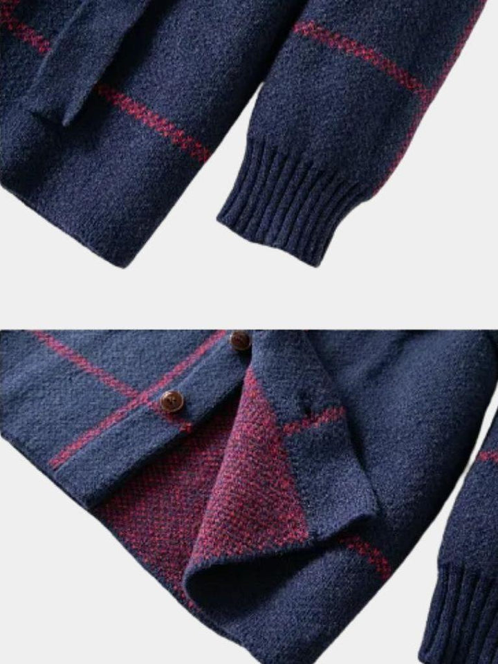 Rom™ | Strikket Frakke med Bælte