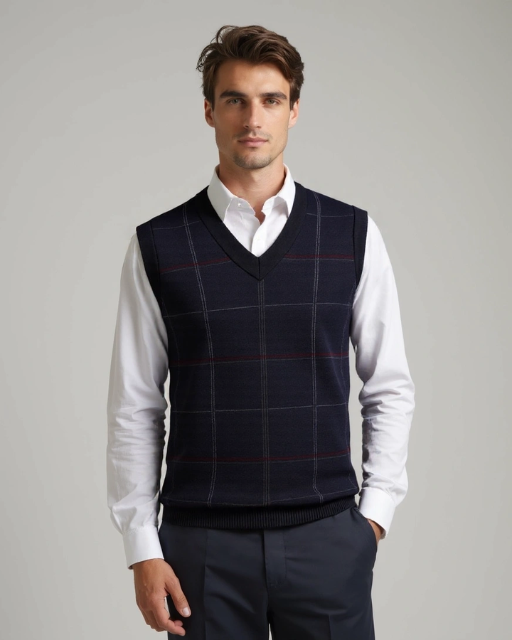 Ruben™ | Rutig Vest