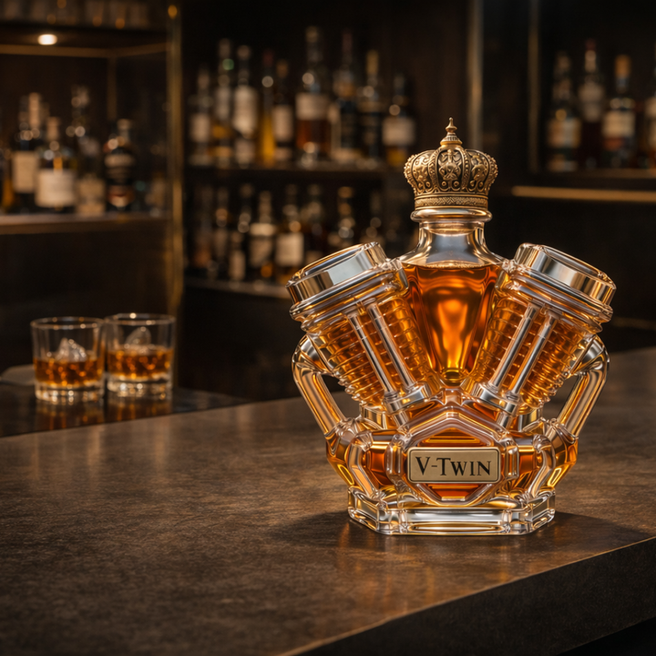 Whiskyflasker - V8 Udgave