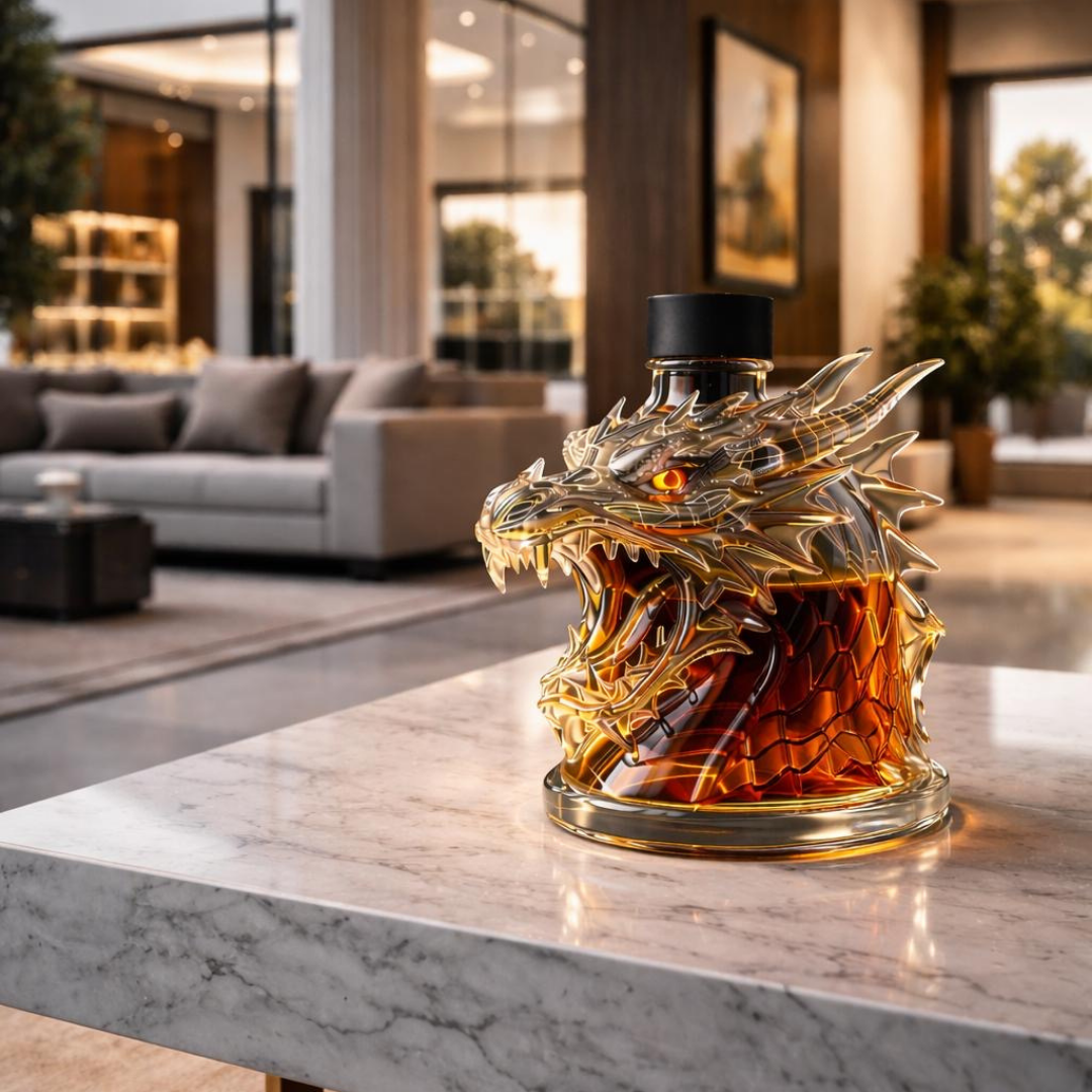 Whiskyflasker - Drageudgave