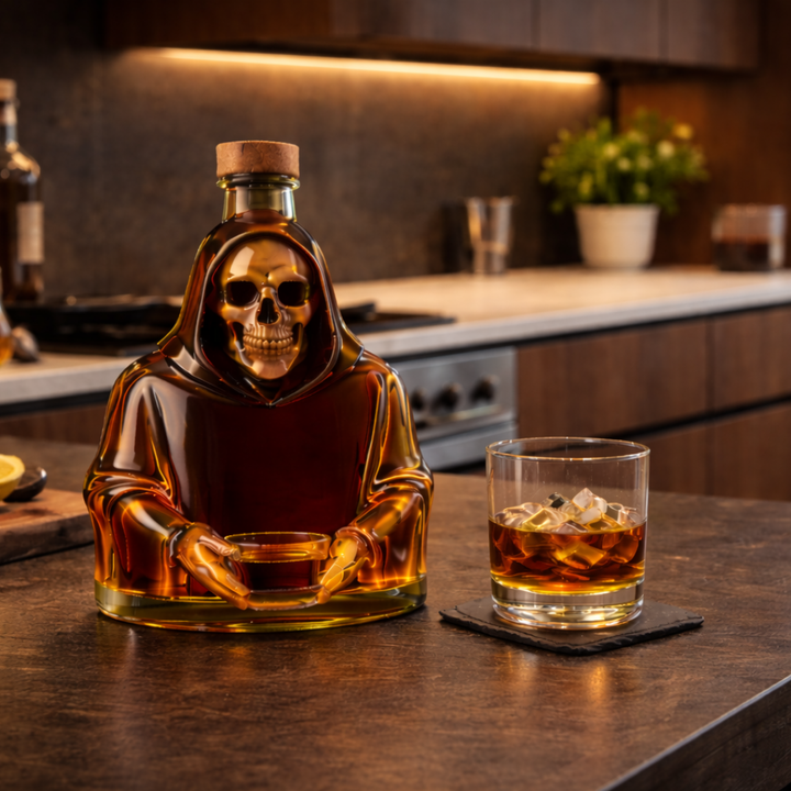 Whiskyflaske - Dødens Udgave